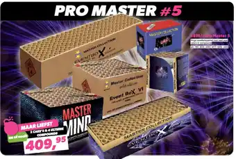 Meester Vuurwerk 1695 Pro master 5 aanbieding