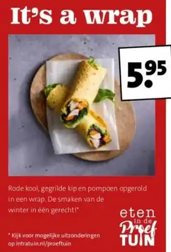 Intratuin Eten in de droef tuin aanbieding