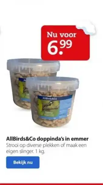 Boerenbond Allbirds&co doppinda's in emmer aanbieding