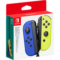MediaMarkt Nintendo joy-con-controllerset blauw en geel aanbieding
