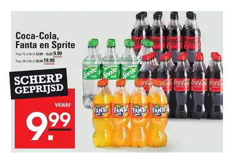 De Kweker Coca-cola fanta en sprite aanbieding