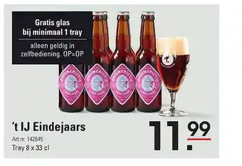 De Kweker 't ij eindejaars aanbieding