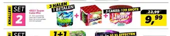 Vuurwerk XXL 402// Super Cake Mix aanbieding