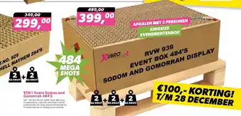 Vuurwerk XXL 939// Event Sodom and Gomorrah 484's aanbieding