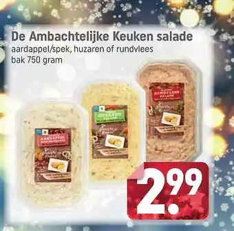 Lekker Makkelijk De ambachtelijke keuken salade aanbieding