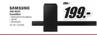 MediaMarkt Samsung hw-b550 soundbar aanbieding