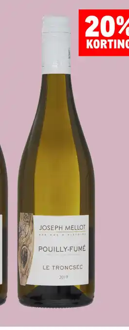 Makro Joseph Mellot Pouilly-Fume fles 750 ml aanbieding