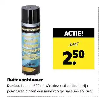 Plentyparts Ruitenontdooier dunlop aanbieding