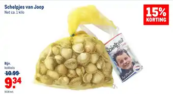 Makro Schelpjes van joop aanbieding