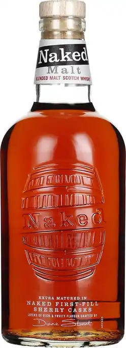 Drankdozijn The naked malt 70cl aanbieding