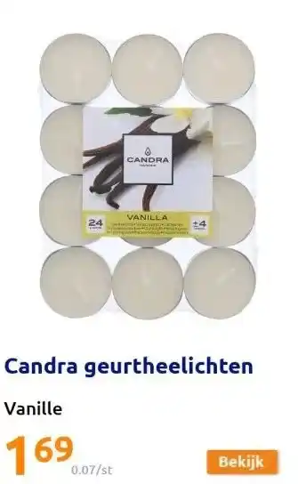 Action Candra geurtheelichten aanbieding