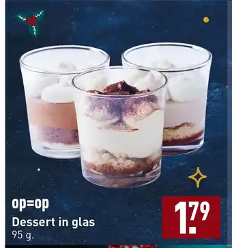 ALDI Dessert in glas 95 gram aanbieding