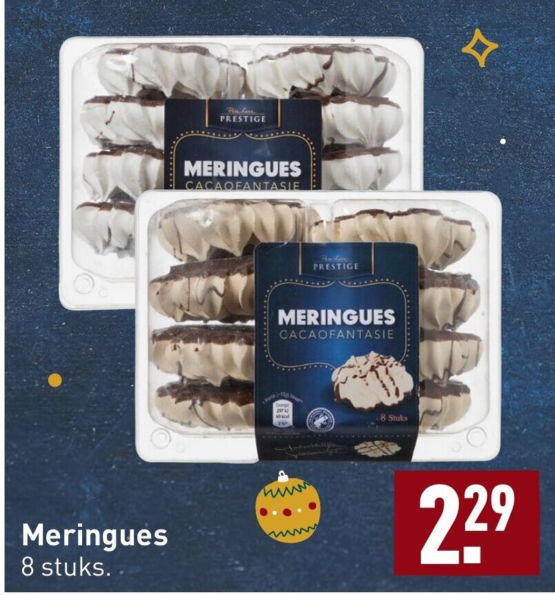 Meringues 8 stuks aanbieding bij ALDI