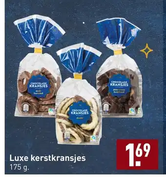 ALDI Luxe kerstkransjes 175 gram aanbieding