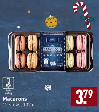 ALDI Macarons 12 stuks, 132 gram aanbieding