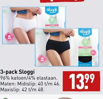 ALDI 3-pack Sloggi aanbieding