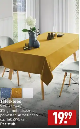 ALDI Tafelkleed 160 x 275 cm aanbieding