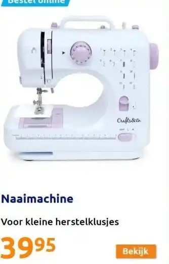 Action Naaimachine aanbieding