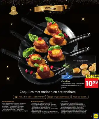 Lidl Coquilles aanbieding