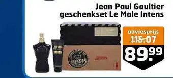 Trekpleister Jean paul gaultier geschenkset le male intens aanbieding