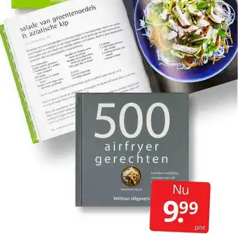 Boekenvoordeel 500 airfryer gerechten - valentina harris aanbieding