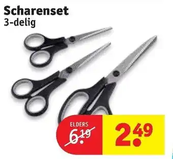Kruidvat Scharenset 3-delig aanbieding