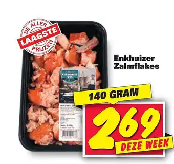 Nettorama Enkhuizer zalmflakes 140 gram aanbieding