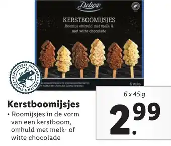 Lidl Kerstboomijsjes 6x45g aanbieding