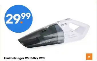 Blokker Kruimelzuiger wet&dry v90 aanbieding