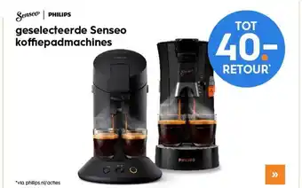 Blokker Senseo | philips geselecteerde senseo koffiepadmachines aanbieding