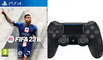 Coolblue Fifa 23 ps4 + sony dualshock controller zwart aanbieding