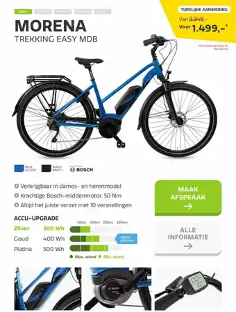 Stella fietsen Morena trekking easy mdb aanbieding