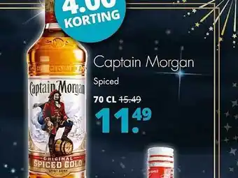 Mitra Captain morgan spiced aanbieding