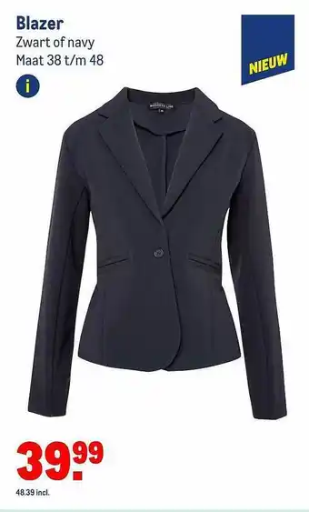 Makro Blazer aanbieding