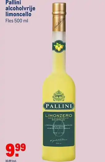 Makro Pallini alcoholvrije limoncello aanbieding