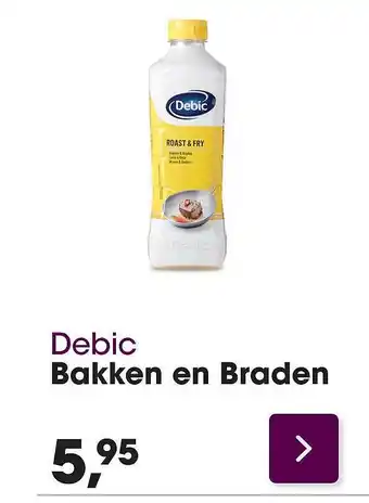 HANOS Debic bakken en braden aanbieding