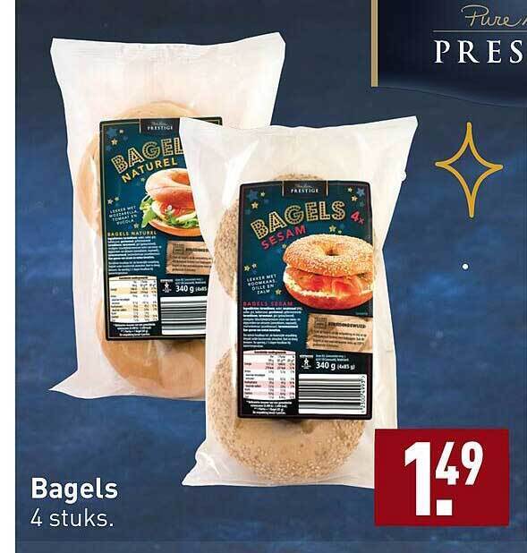 Bagels aanbieding bij ALDI