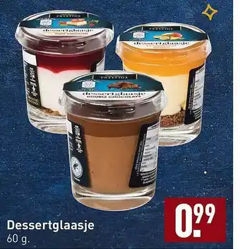 ALDI Dessertglaasje aanbieding