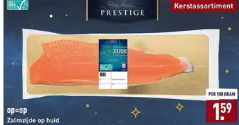 ALDI Op=op zalmzijde op huid aanbieding