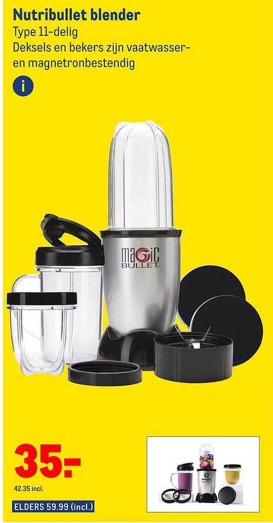 Nutribullet makro outlet