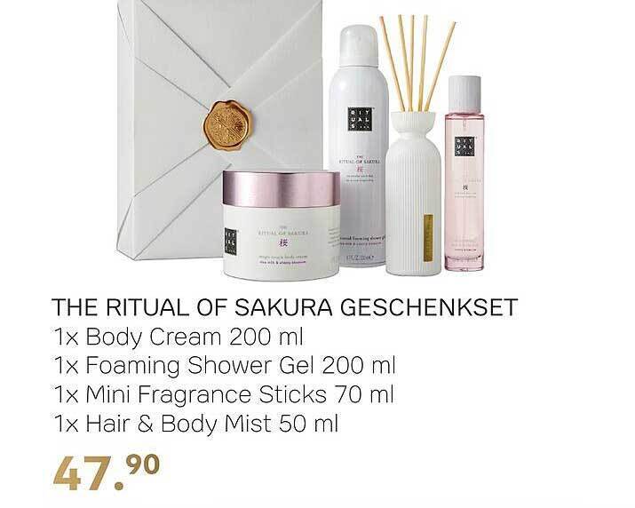 Ritual Of Sakura Foaming Shower Gel www.folderz.nl
