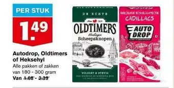 Hoogvliet Autodrop, oldtimers of heksehyl aanbieding