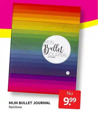 Boekenvoordeel Mijn bullet jounal rainbow aanbieding