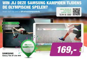 EP Samsung Galaxy Tab A7 Lite WiFi aanbieding