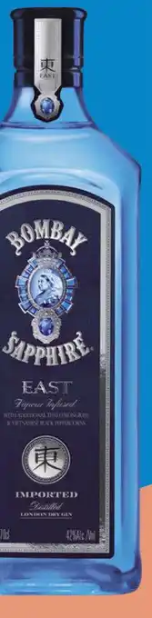 Gall & Gall Bombay Sapphire East 70CL Mixen aanbieding