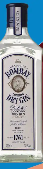 Gall & Gall Bombay Dry 70CL Mixen aanbieding