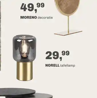 Trendhopper Norell tafellamp aanbieding