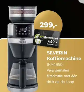 EP Beerepoot Severin koffiemachine (ka4850) aanbieding