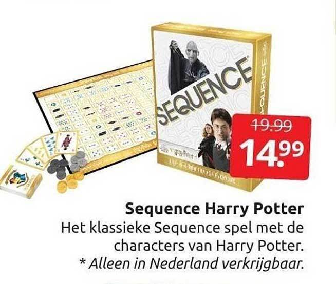 Sequence harry potter aanbieding bij Boekenvoordeel