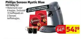 Kruidvat Philips senseo mystic blue aanbieding